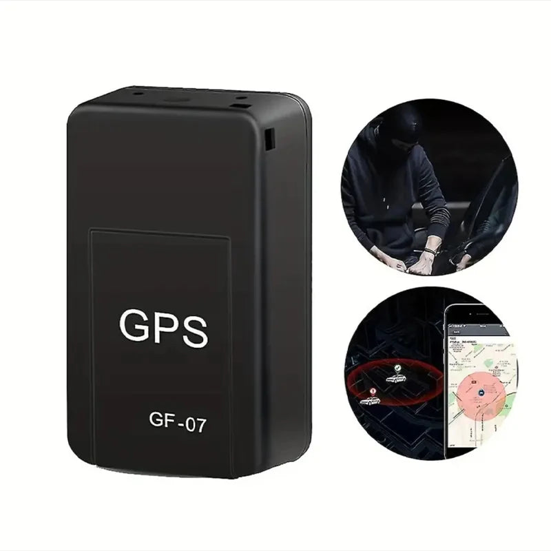 Mini posicionador de seguimiento GPS GF07, Rea, seguimiento de tiempo, posicionamiento remoto del vehículo, grabación móvil, escucha, antipérdida
