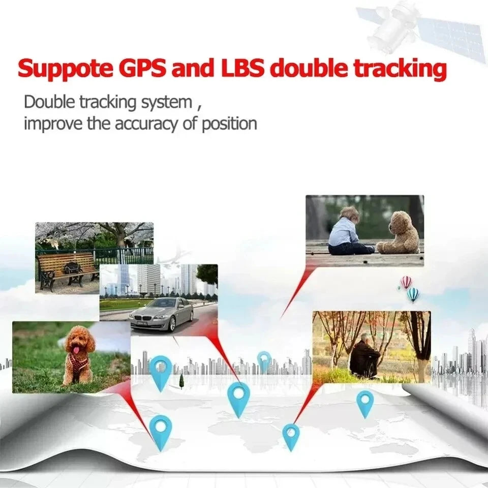 Mini posicionador de seguimiento GPS GF07, Rea, seguimiento de tiempo, posicionamiento remoto del vehículo, grabación móvil, escucha, antipérdida
