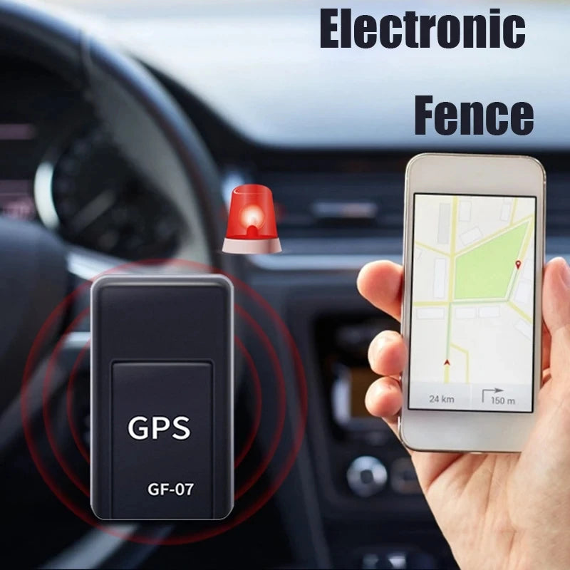 Mini posicionador de seguimiento GPS GF07, Rea, seguimiento de tiempo, posicionamiento remoto del vehículo, grabación móvil, escucha, antipérdida