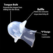 Anti Snoring Mouthpiece Tongue Retainer Helps to Eliminate Snoring anti Snore Device Silicone Snore Sleep Apnea anti Ronflement