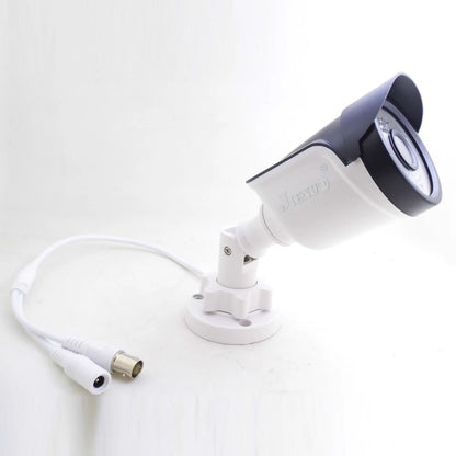 JIENUO AHD cámara de vigilancia de seguridad 720P 1080P 4MP 5MP visión nocturna infrarroja analógica CCTV exterior impermeable 2mp Hd cámara para el hogar