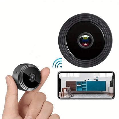 Mini cámara de seguridad WiFi inalámbrica recargable