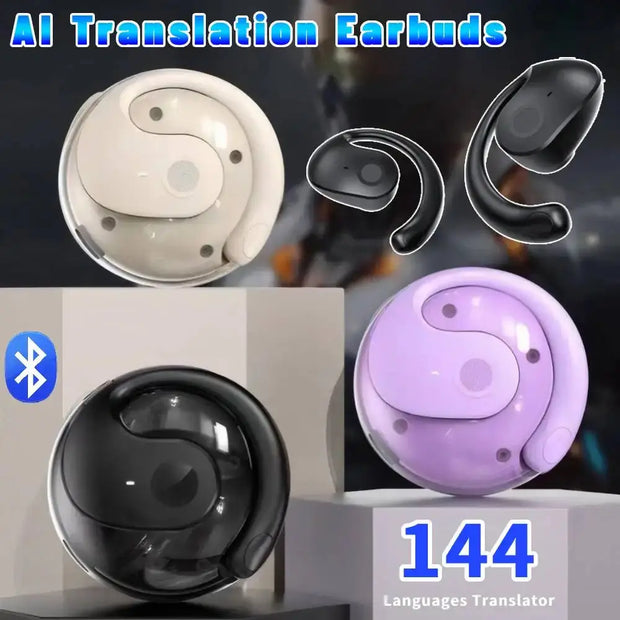 Auriculares Inalámbricos con Traductor AI – Comunicación Sin Fronteras Serima shop