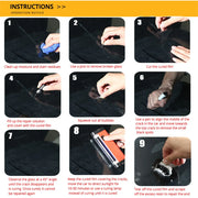 Kit de reparación de parabrisas para vidrio