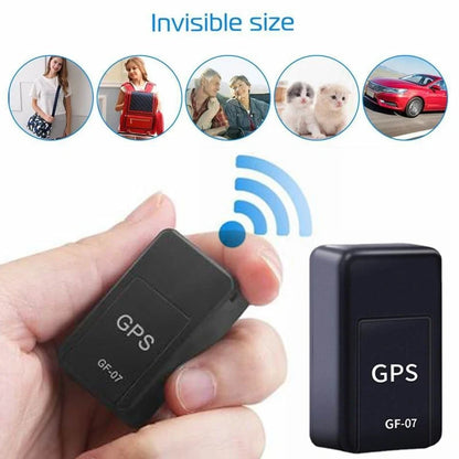 Mini posicionador de seguimiento GPS GF07, Rea, seguimiento de tiempo, posicionamiento remoto del vehículo, grabación móvil, escucha, antipérdida